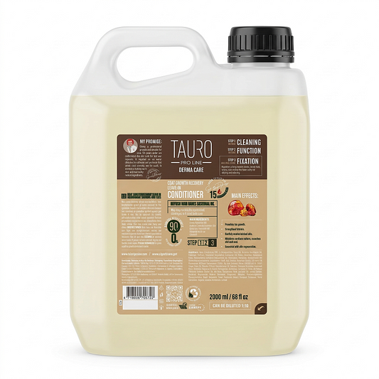 TAURO PRO LINE Derma Care Coat Growth Recovery спрей балсам без отмиване за кучета и котки 2000 мл