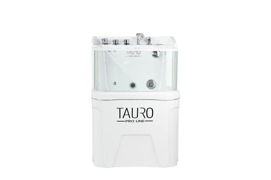Иновативна озонова вана за домашни любимци TAURO PRO LINE с технология Milky Spa&Ionic, 75x65x102 см, бяла